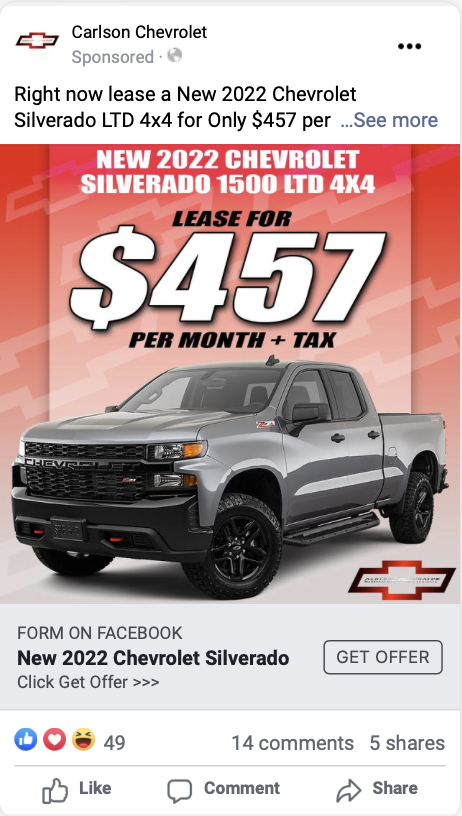 A Silver Truck With A Red Background